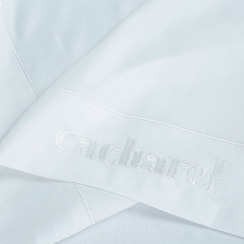 Uni 1 Baratta - Drap Plat Satin De Coton - Uni 1 Baratta Bleu 01