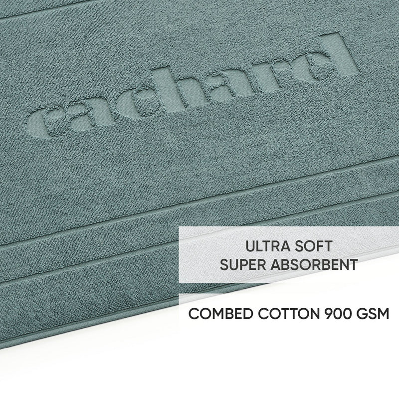 Design 2 - Tapis De Bain Vert Sauge