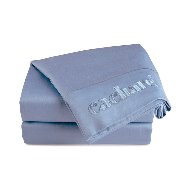 Uni 1 Baratta - Drap Plat Satin De Coton - Uni 1 Baratta Bleu 03