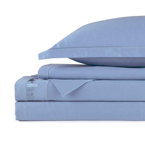 Uni 1 Baratta - Ensemble De Draps Satin De Coton - Uni 1 Baratta Bleu 03