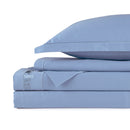 Uni 1 Baratta - Ensemble De Draps Satin De Coton - Uni 1 Baratta Bleu 03
