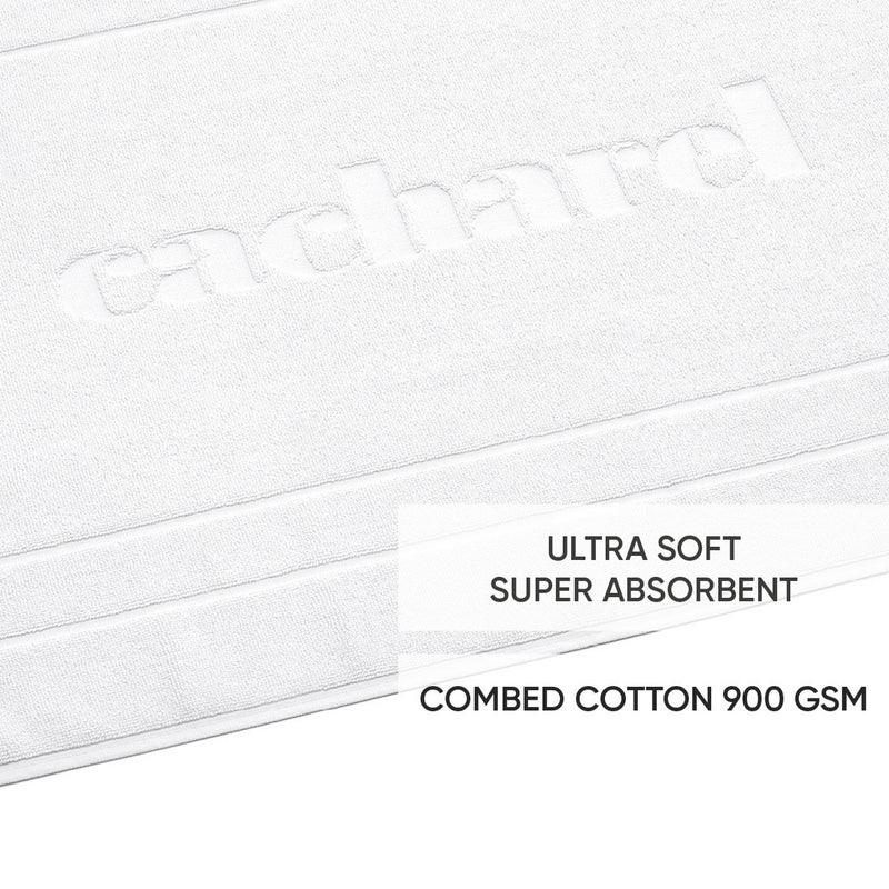 Design 2 - Tapis De Bain Blanc