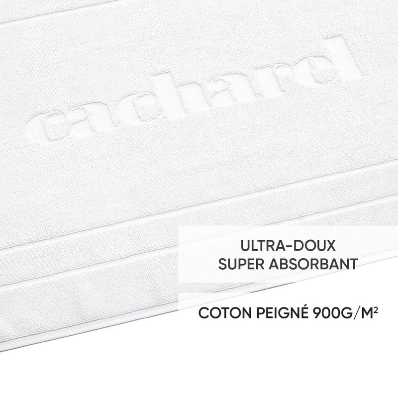 Design 2 - Tapis De Bain Blanc