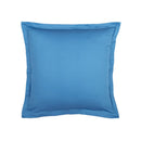 Uni 1 Baratta - Taie D'Oreiller Satin De Coton - Uni 1 Baratta Bleu 05