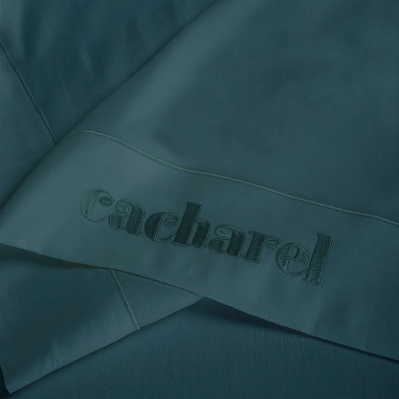 Uni 1 Baratta - Drap Plat Satin De Coton - Uni 1 Baratta Bleu 08
