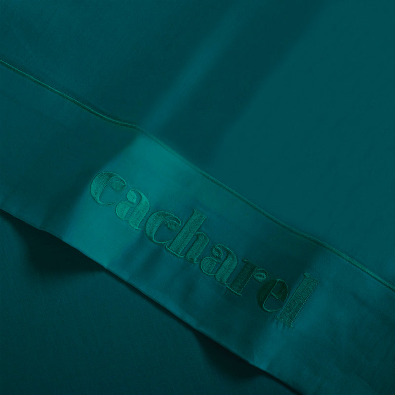Uni 1 Baratta - Ensemble De Draps Satin De Coton - Uni 1 Baratta Bleu 08