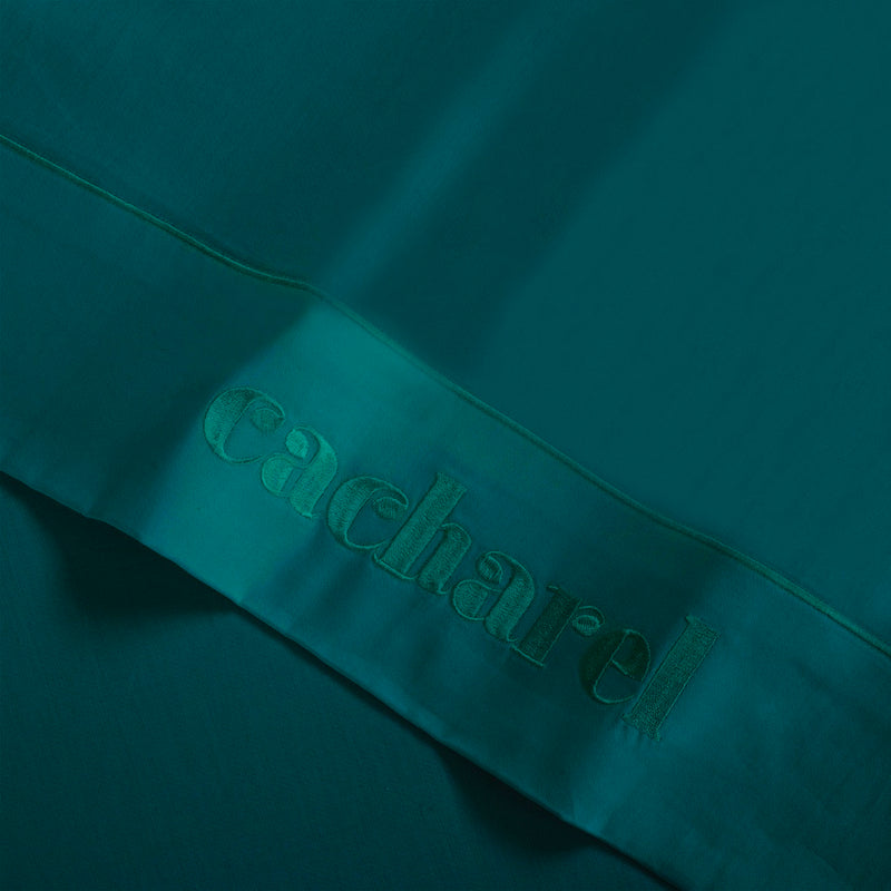 Uni 1 Baratta - Ensemble De Draps Satin De Coton - Uni 1 Baratta Bleu 08