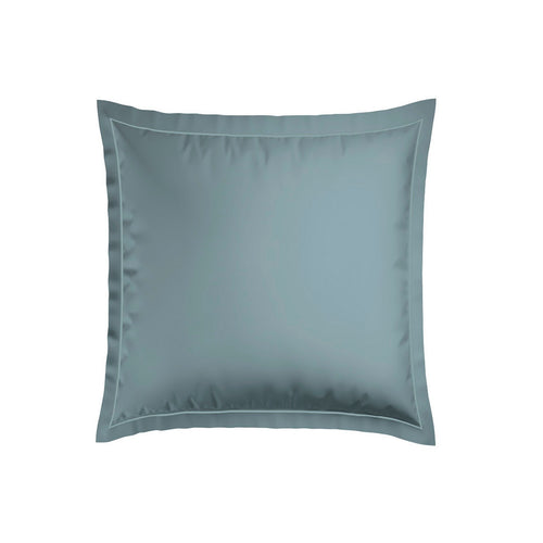 Uni 1 Baratta - Taie D'Oreiller Satin De Coton - Uni 1 Baratta Bleu 09