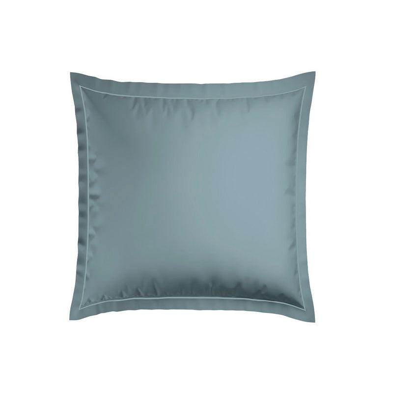 Uni 1 Baratta - Taie D'Oreiller Satin De Coton - Uni 1 Baratta Bleu 09