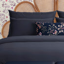 Uni 1 Baratta - Taie D'Oreiller Satin De Coton - Uni 1 Baratta Bleu 11