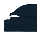 Uni 1 Baratta - Ensemble De Draps Satin De Coton - Uni 1 Baratta Bleu 11
