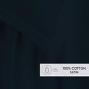 Uni 1 Baratta - Ensemble De Draps Satin De Coton - Uni 1 Baratta Bleu 11