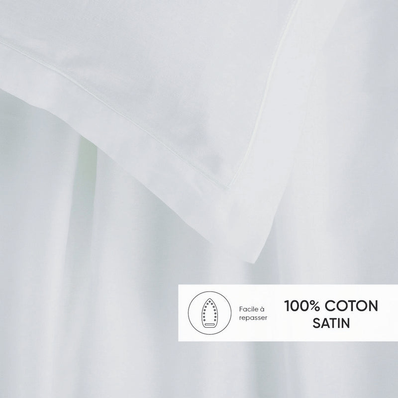 Uni 1 Baratta - Ensemble De Draps Satin De Coton - Uni 1 Baratta Vert 01