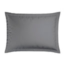 Uni 1 Baratta - Taie D'Oreiller Satin De Coton - Uni 1 Baratta Gris 02