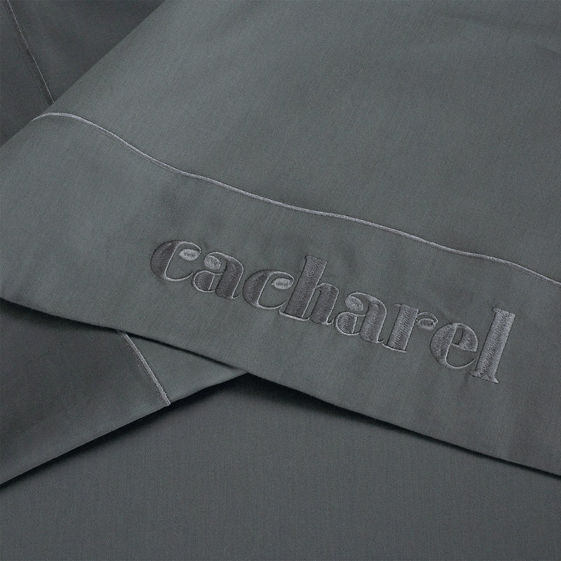 Uni 1 Baratta - Drap Plat Satin De Coton - Uni 1 Baratta Gris 02
