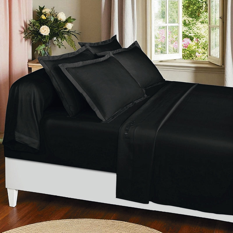 Uni 1 Baratta - Drap Plat Satin De Coton - Uni 1 Baratta Gris 03