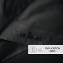 Uni 1 Baratta - Ensemble De Draps Satin De Coton - Uni 1 Baratta Gris 03