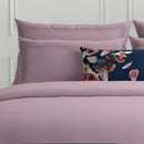 Uni 1 Baratta - Taie D'Oreiller Satin De Coton - Uni 1 Baratta Rose 01