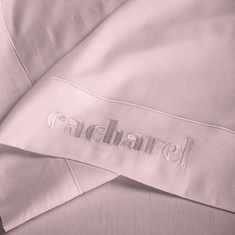 Uni 1 Baratta - Drap Plat Satin De Coton - Uni 1 Baratta Rose 01