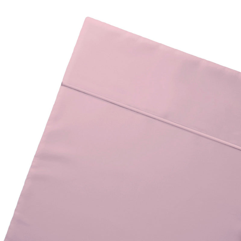 Uni 1 Baratta - Drap Plat Satin De Coton - Uni 1 Baratta Rose 02