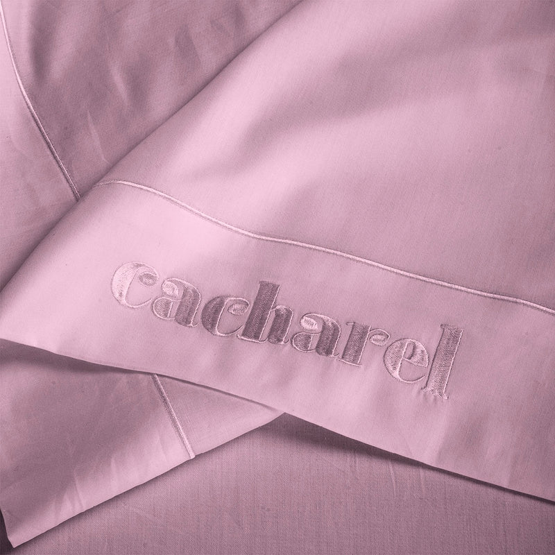 Uni 1 Baratta - Drap Plat Satin De Coton - Uni 1 Baratta Rose 02