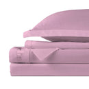 Uni 1 Baratta - Ensemble De Draps Satin De Coton - Uni 1 Baratta Rose 02