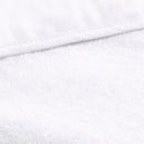Cape De Bain Bébe En 100% Coton Super Absorbant : Blanc
