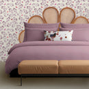Uni 1 Baratta - Taie D'Oreiller Satin De Coton - Uni 1 Baratta Rose 03