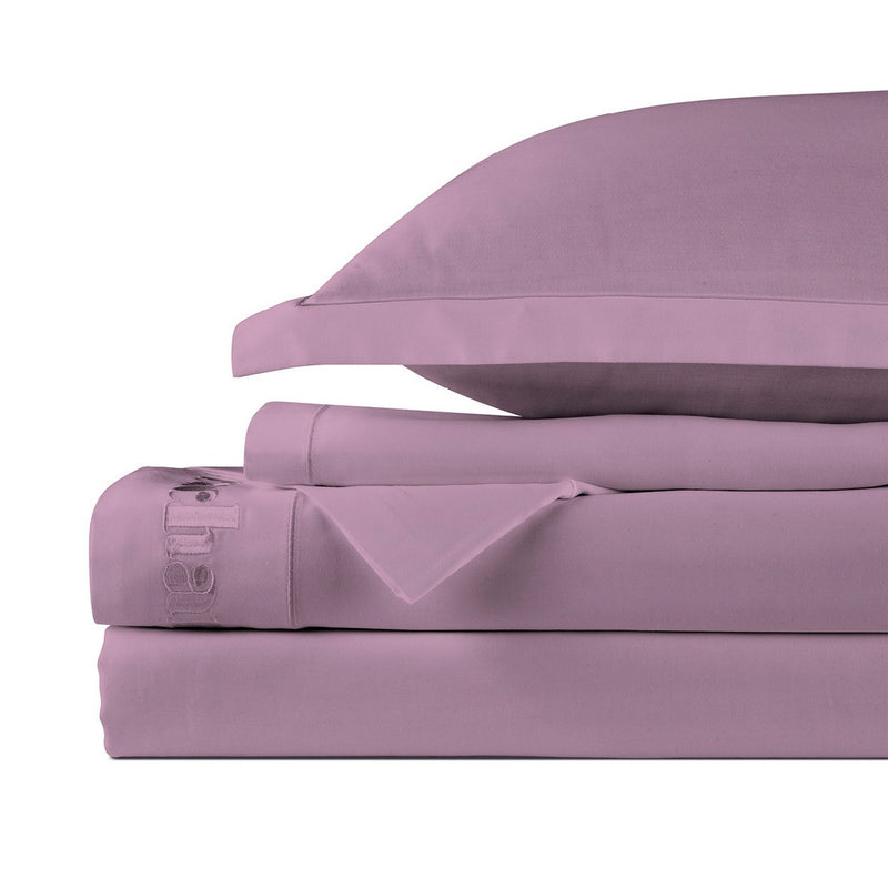 Uni 1 Baratta - Ensemble De Draps Satin De Coton - Uni 1 Baratta Rose 03