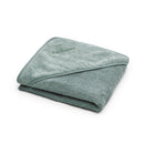 Cape De Bain Bébe En 100% Coton Super Absorbant : Vert