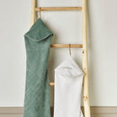 Cape De Bain Bébe En 100% Coton Super Absorbant : Vert