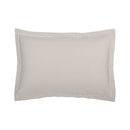 Uni 1 Baratta - Taie D'Oreiller Satin De Coton - Uni 1 Baratta Taupe 04