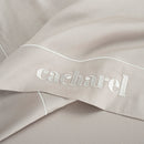 Uni 1 Baratta - Drap Plat Satin De Coton - Uni 1 Baratta Taupe 04