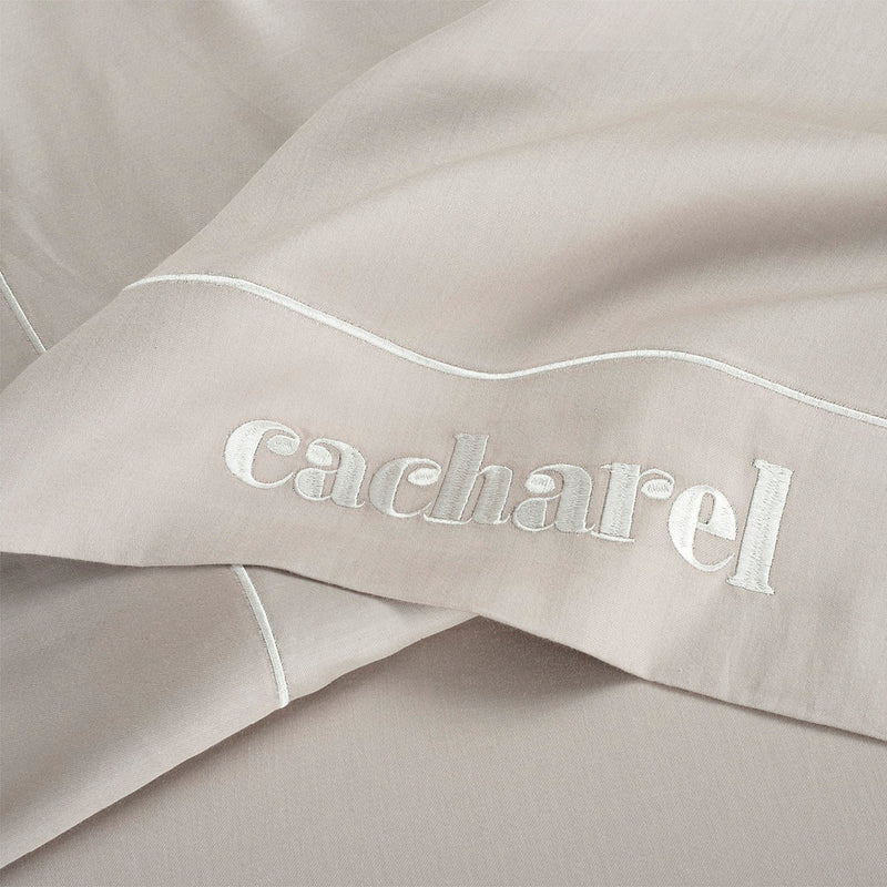 Uni 1 Baratta - Drap Plat Satin De Coton - Uni 1 Baratta Taupe 04