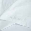 Uni 1 Baratta - Drap Plat Satin De Coton - Uni 1 Baratta Blanc 01