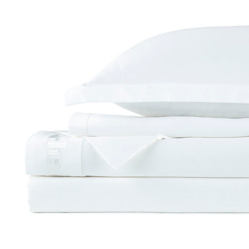 Uni 1 Baratta - Ensemble De Draps Satin De Coton - Uni 1 Baratta Blanc 01