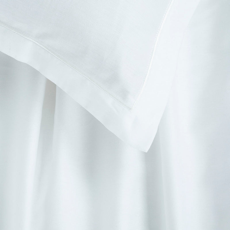 Uni 1 Baratta - Ensemble De Draps Satin De Coton - Uni 1 Baratta Blanc 01