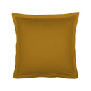 Uni 1 Baratta - Taie D'Oreiller Satin De Coton - Uni 1 Baratta Jaune 01