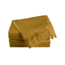 Uni 1 Baratta - Drap Plat Satin De Coton - Uni 1 Baratta Jaune 01