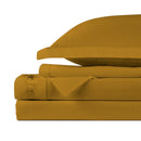Uni 1 Baratta - Ensemble De Draps Satin De Coton - Uni 1 Baratta Jaune 01