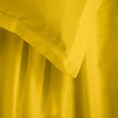 Uni 1 Baratta - Taie D'Oreiller Satin De Coton - Uni 1 Baratta Jaune 02
