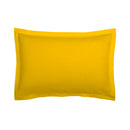 Uni 1 Baratta - Taie D'Oreiller Satin De Coton - Uni 1 Baratta Jaune 02