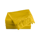 Uni 1 Baratta - Drap Plat Satin De Coton - Uni 1 Baratta Jaune 02