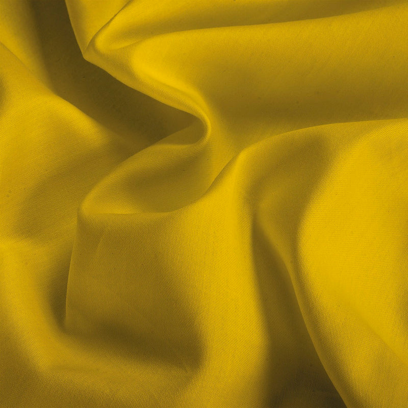 Uni 1 Baratta - Drap Plat Satin De Coton - Uni 1 Baratta Jaune 02