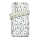 Eden Sauvage - Housse De Couette + 1 Ou 2 Taie(S) D'Oreiller Satin De Coton - Eden Sauvage Blanc