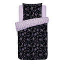 Eden Sauvage - Housse De Couette + 1 Ou 2 Taie(S) D'Oreiller Satin De Coton - Eden Sauvage Noir