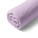 Eden Sauvage - Drap-Housse Satin De Coton - Uni Violet Clair