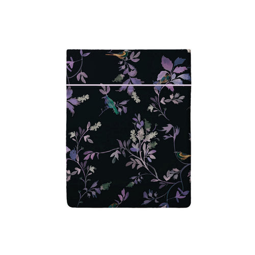 Eden Sauvage - Drap Plat Satin De Coton - Eden Sauvage Noir