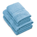 Brise - Serviette + Drap De Bain Coton Peigné - Brise Poudre Bleu