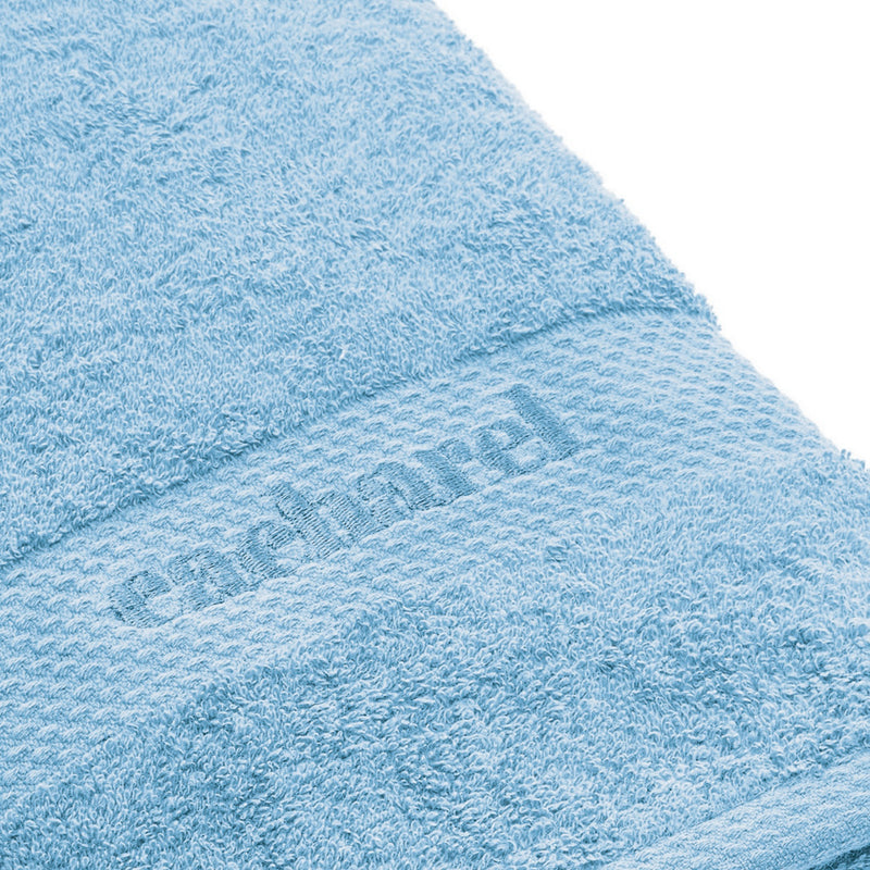 Brise - Serviette + Drap De Bain Coton Peigné - Brise Poudre Bleu